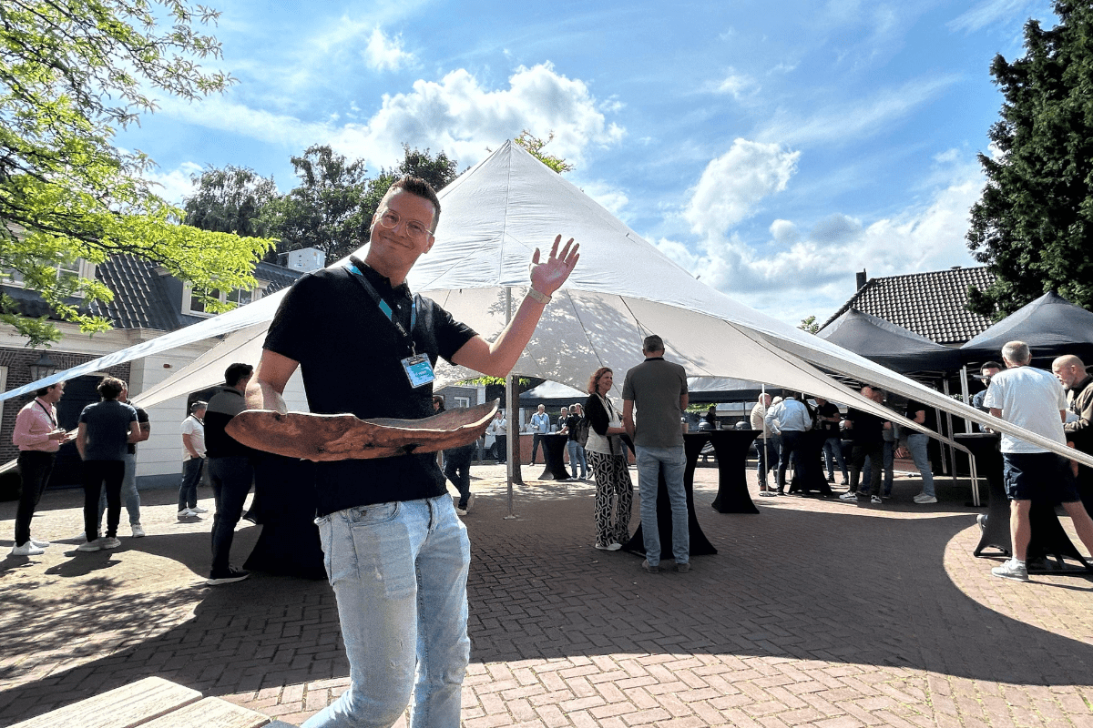 zomerbarbecue klanten